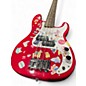 Used Squier mini bass Red Electric Bass Guitar