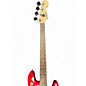 Used Squier mini bass Red Electric Bass Guitar