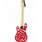 Used Squier mini bass Red Electric Bass Guitar