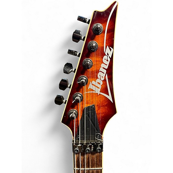 Used Ibanez S670QM 2 Color Sunburst Solid Body Electric Guitar