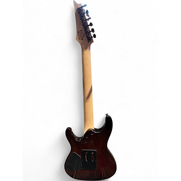 Used Ibanez S670QM 2 Color Sunburst Solid Body Electric Guitar