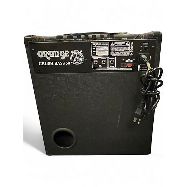 Used 2022 Orange Amplifiers crush bass 50 Bass Power Amp