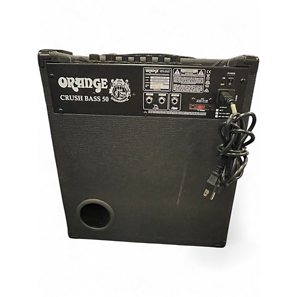 Used 2022 Orange Amplifiers crush bass 50 Bass Power Amp
