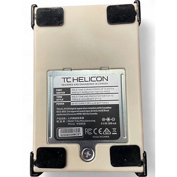 Used TC Helicon Critical Mass Vocal Processor