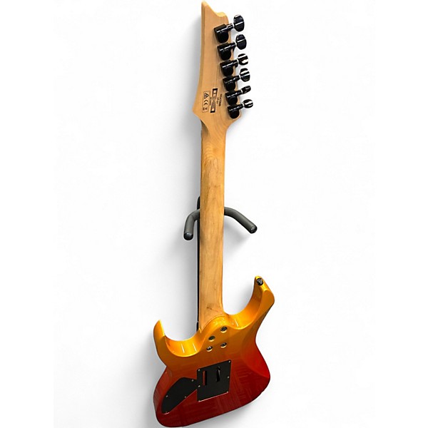Used 2016 Ibanez RG470 Trans Gold Solid Body Electric Guitar