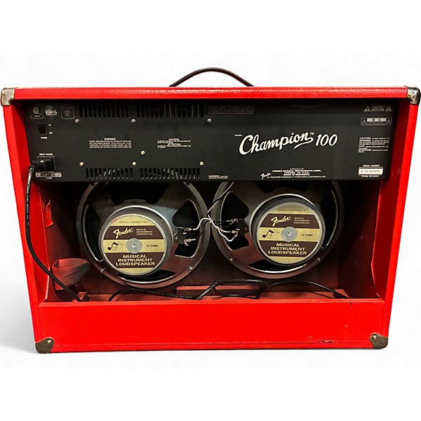 Used Fender Champion 100 Guitar Combo Amp
