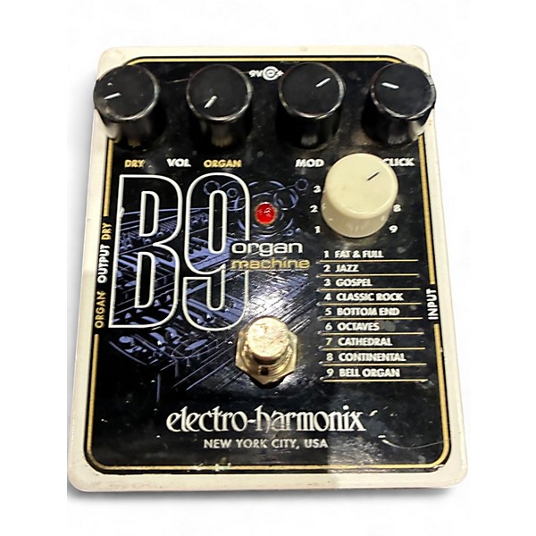Used Electro-Harmonix B9 OEGAN MACHINE Effect Pedal