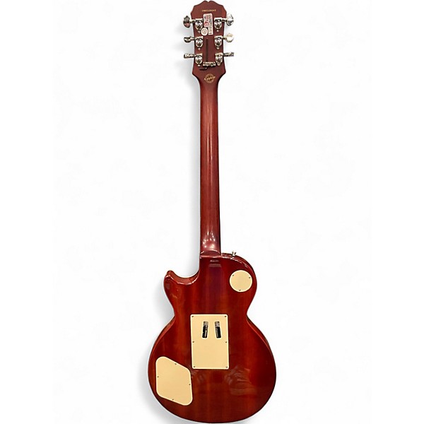 Used Epiphone Les Paul Plustop Pro 2 Tone Sunburst Solid Body Electric Guitar