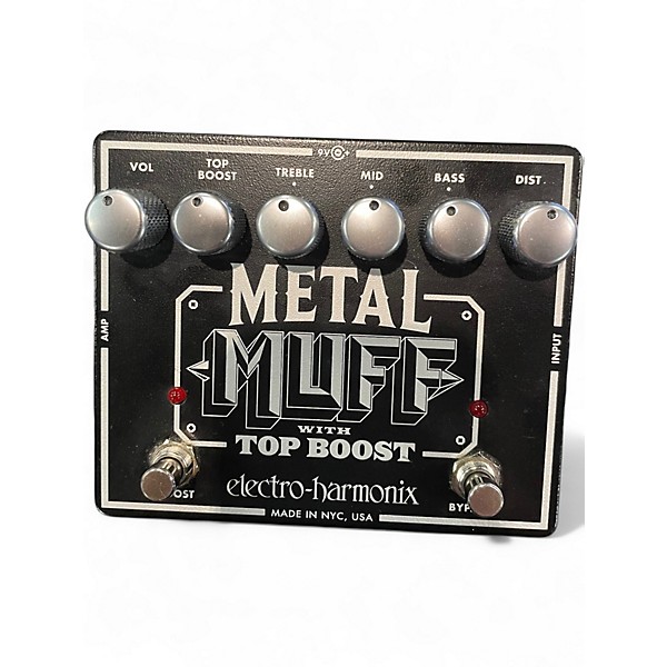 Used Electro-Harmonix Metal Muff Distortion Effect Pedal