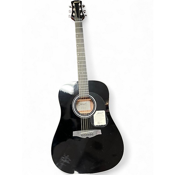 Used Mitchell D150BK Black Acoustic Guitar