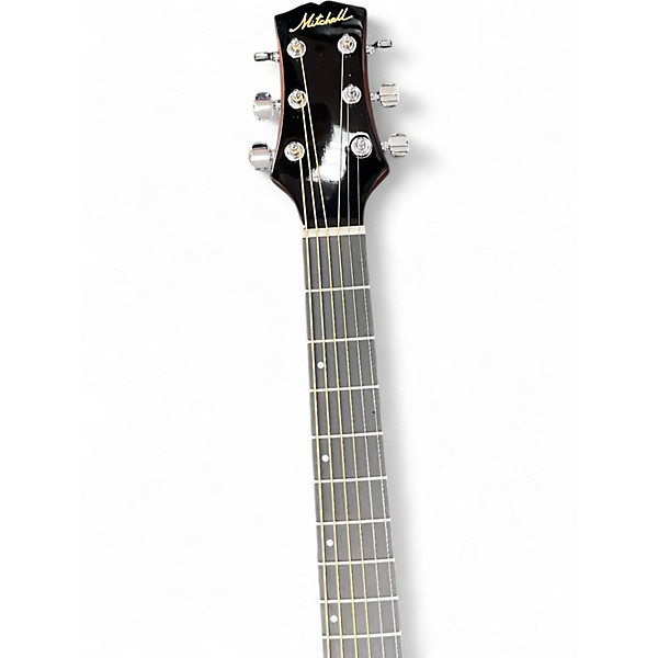 Used Mitchell D150BK Black Acoustic Guitar