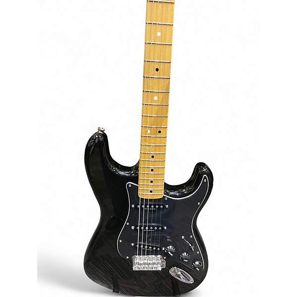 Used Squier Vintage Modified 70s Stratocaster BLACK Solid Body Electric Guitar