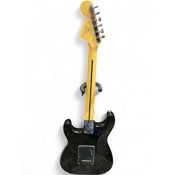 Used Squier Vintage Modified 70s Stratocaster BLACK Solid Body Electric Guitar