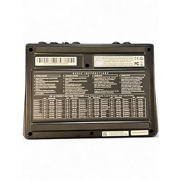 Used Alesis SR16 Drum Machine