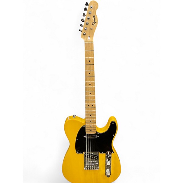 Used Squier SONIC SERIES TELE Butterscotch Blonde Solid Body Electric Guitar