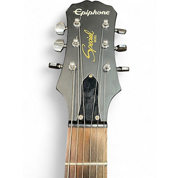 Used Epiphone Les Paul Special Vintage Edition MATTE BLACK Solid Body Electric Guitar