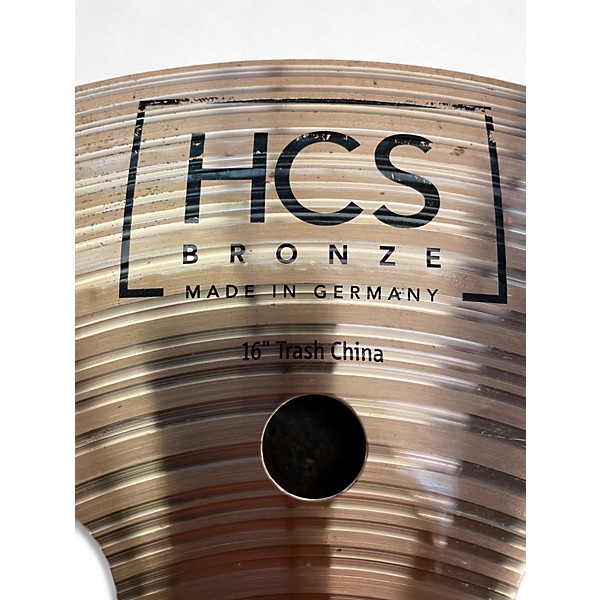 Used MEINL 16in HCS Bronze China Cymbal