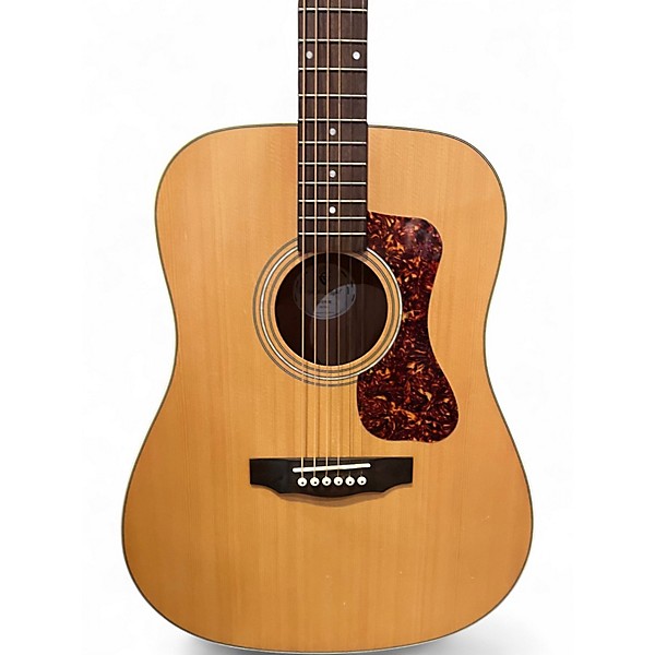 Used Guild d240e Natural Acoustic Electric Guitar