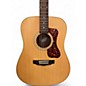 Used Guild d240e Natural Acoustic Electric Guitar