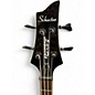 Used Schecter Guitar Research Diamond Series Black Electric Bass Guitar