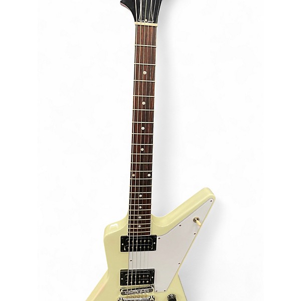 Used Gibson Explorer Alpine White Solid Body Electric Guitar