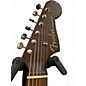 Used Fender newporter player Burgundy Acoustic Guitar