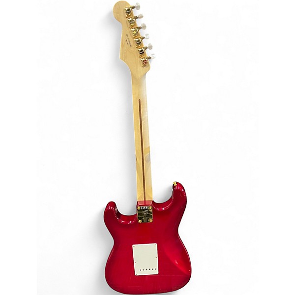 Used Fender Ritchie Kotzen Stratocaster Trans Red Solid Body Electric Guitar