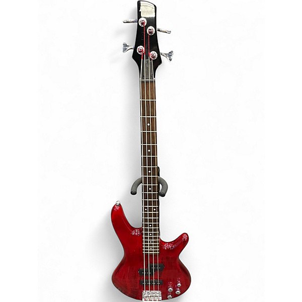 Used Ibanez GSR200 Red Electric Bass Guitar