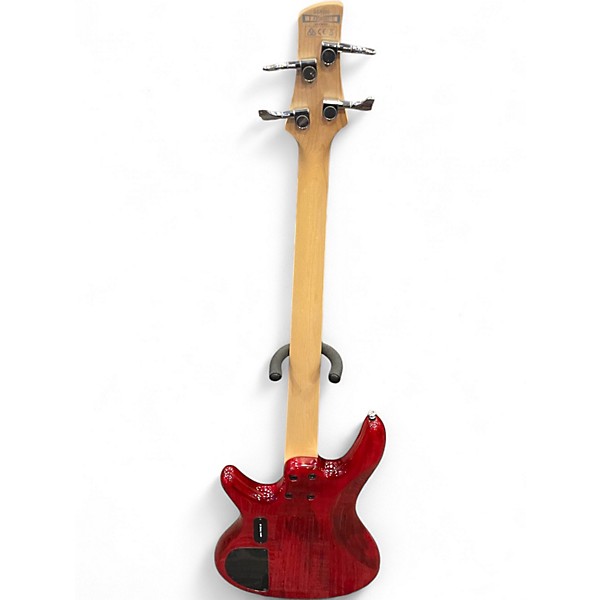 Used Ibanez GSR200 Red Electric Bass Guitar