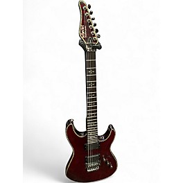 Used Schecter Guitar Research HELLRAISER SUNSET FR Black Cherry Solid Body Electric Guitar