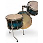 Used TAMA 3 Piece Neo-Mod Blue Burst Drum Kit