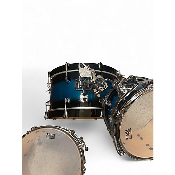 Used TAMA 3 Piece Neo-Mod Blue Burst Drum Kit