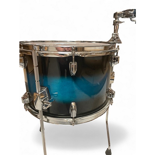 Used TAMA 3 Piece Neo-Mod Blue Burst Drum Kit