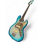 Used Fender Blu DeTiger Jazz Bass Sky Burst Sparkle Electric Bass Guitar
