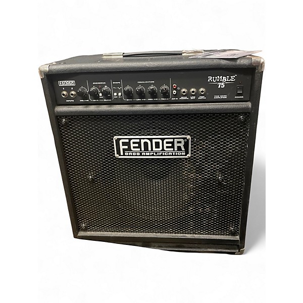 Used Fender Rumble 75 75W 1x12 Bass Combo Amp