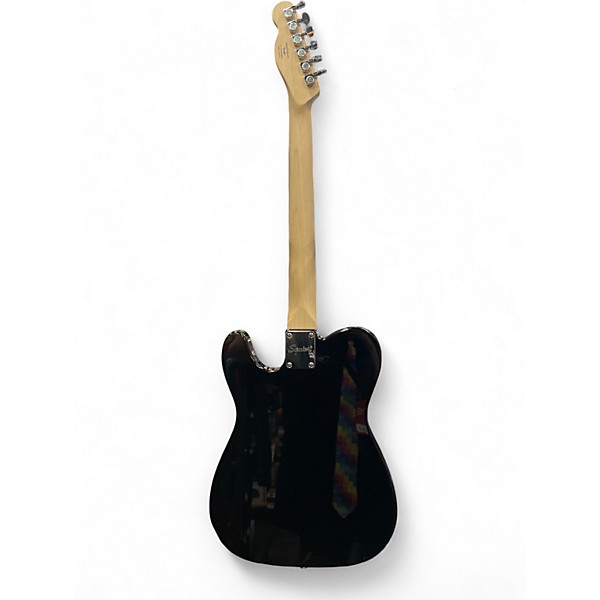Used Squier Telecaster Black Solid Body Electric Guitar