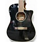 Used Fender CD140SCE Black Onyx Acoustic Electric Guitar