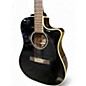 Used Fender CD140SCE Black Onyx Acoustic Electric Guitar