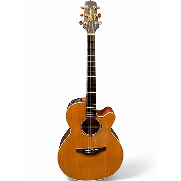 Used Takamine EN40C Natural Acoustic Electric Guitar