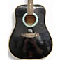 Used Esteban American Legacy T200 Turquoise Black Acoustic Electric Guitar