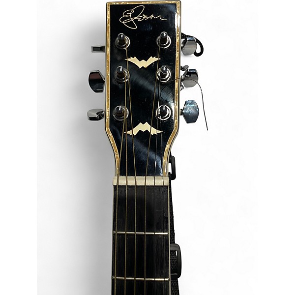 Used Esteban American Legacy T200 Turquoise Black Acoustic Electric Guitar