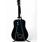 Used Esteban American Legacy T200 Turquoise Black Acoustic Electric Guitar