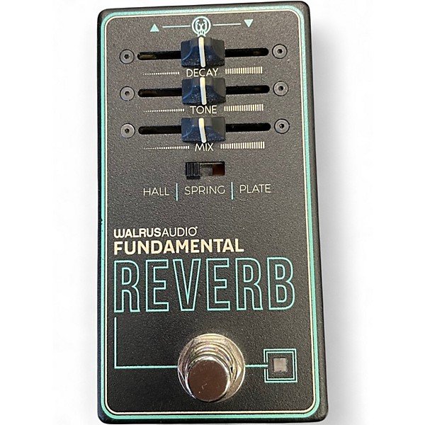 Used Walrus Audio Fundamental Series Reverb Effect Pedal