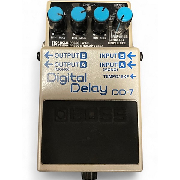 Used BOSS DD7 Digital Delay Effect Pedal