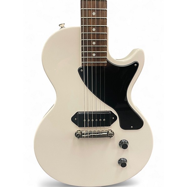 Used Epiphone Les Paul Junior- Billy Joe (Fixed Neck) Alpine White Solid Body Electric Guitar