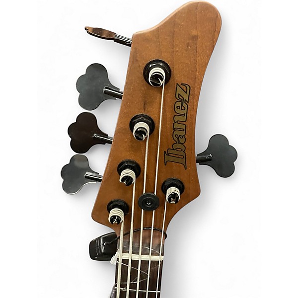 Used Ibanez MDM1605 Trans Black Electric Bass Guitar