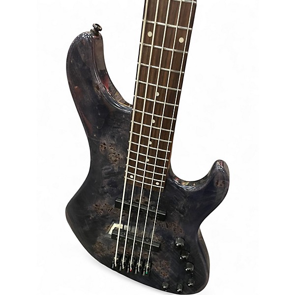 Used Ibanez MDM1605 Trans Black Electric Bass Guitar