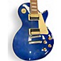 Used Gibson Les Paul Classic Chicago Blue Solid Body Electric Guitar