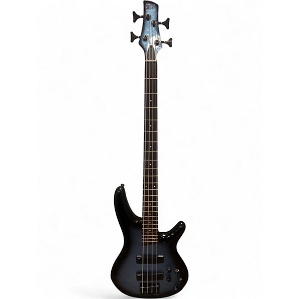 Used Ibanez SR250 Blue Burst Electric Bass Guitar