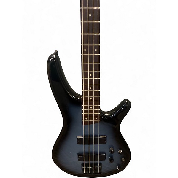 Used Ibanez SR250 Blue Burst Electric Bass Guitar